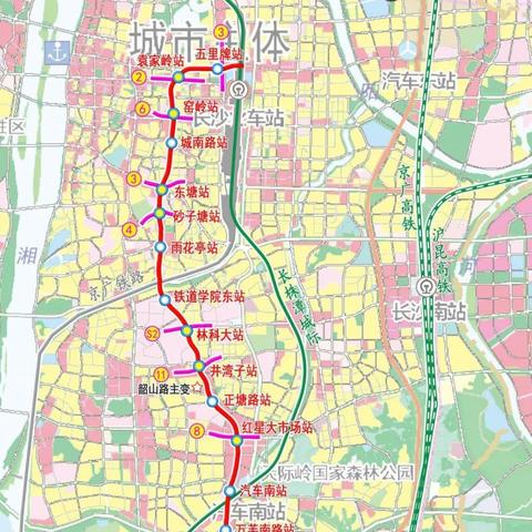 长沙地铁3号线最新动态,深度解读最新消息
