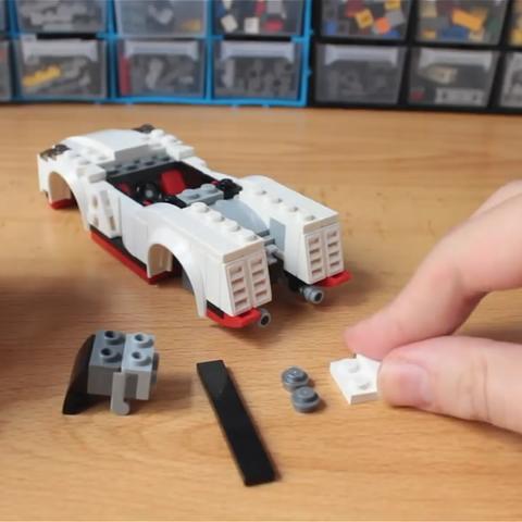 乐高最新跑车，速度与激情的极致体验